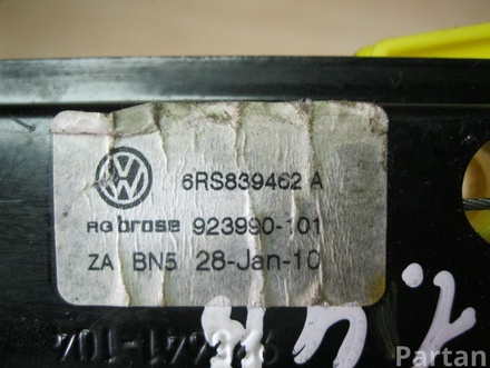 VW 6RS 839 462 A / 6RS839462A POLO (6R, 6C) 2010 Подъемное устройство для окон сзади справа