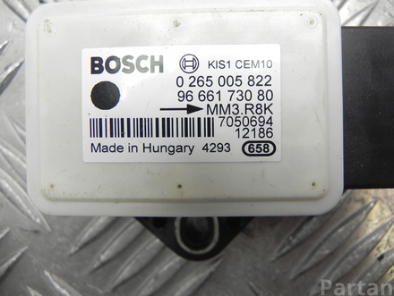 CITROËN 9666173080 BERLINGO (B9) 2013 Sensor, longitudinal-/lateral acceleration