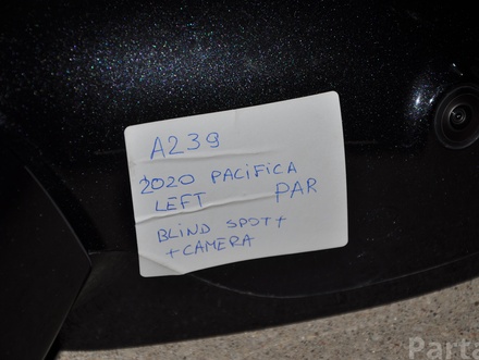 CHRYSLER 6WY99KARAA Pacifica  2020 Outside Mirror Left adjustment electric Kamera Blind spot Warning Heated