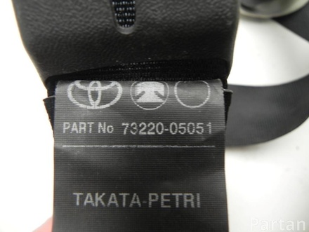 TOYOTA 73220-05051 / 7322005051 AVENSIS (_T25_) 2007 Safety Belt