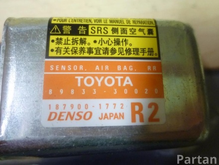 LEXUS 89833-30020 / 8983330020 GS (GRS19_, UZS19_, URS19_) 2009 Impact Crash Sensor 