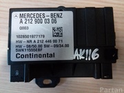 MERCEDES-BENZ A 212 900 03 06 / A2129000306 C-CLASS (W204) 2010 Control unit for fuel delivery unit