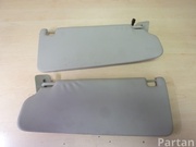 SAAB 5561972, 5562004 9-5 (YS3E) 2005 Sun Visor with mirror with light Kit