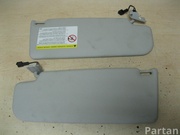 VW 3C0 857 551 AB, 1K0 857 552 / 3C0857551AB, 1K0857552 PASSAT (3C2) 2006 Sun Visor with mirror Kit