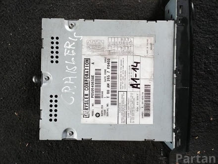 CHRYSLER P05064063AE GRAND VOYAGER V (RT) 2008 DVD changer