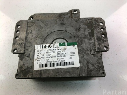 CITROËN 9630278580; 0261204628 / 9630278580, 0261204628 XSARA (N1) 2003 Control unit for engine