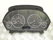 BMW 9287491 3 (F30, F80) 2013 Dashboard mph - miles per hour km/h - kilometre per hour Automatic Transmission