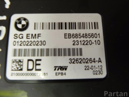 BMW 32620264-A / EB685485601 / 32620264AEB685485601 5 (F10) 2012 Steuergeraet fuer elektromechanische Feststellbremse -EPB-