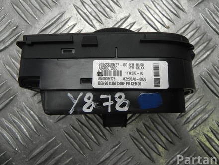 CITROËN 9652389577 C4 Grand Picasso I (UA_) 2011 Control Unit, heating / ventilation