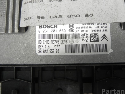 CITROËN 9664285080 C4 I (LC_) 2007 Control unit for engine