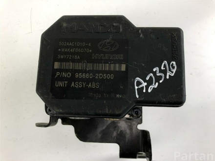 HYUNDAI 95660-2D500 / 956602D500 ELANTRA Saloon (XD) 2006 Control unit ABS Hydraulic 