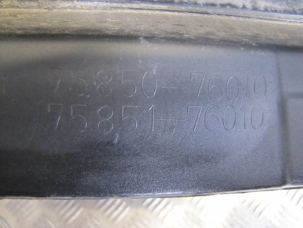 LEXUS 75850-76010 / 7585076010 CT (ZWA10_) 2015 Cubierta del lateral right side