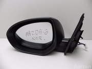 MAZDA 022683, 022682 6 Saloon (GH) 2009 Outside Mirror Left adjustment electric Manually folding Heated