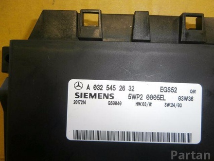 MERCEDES-BENZ A 032 545 26 32 / A0325452632 E-CLASS (W211) 2007 Steuergeraet fuer Automatik-Getriebe 
